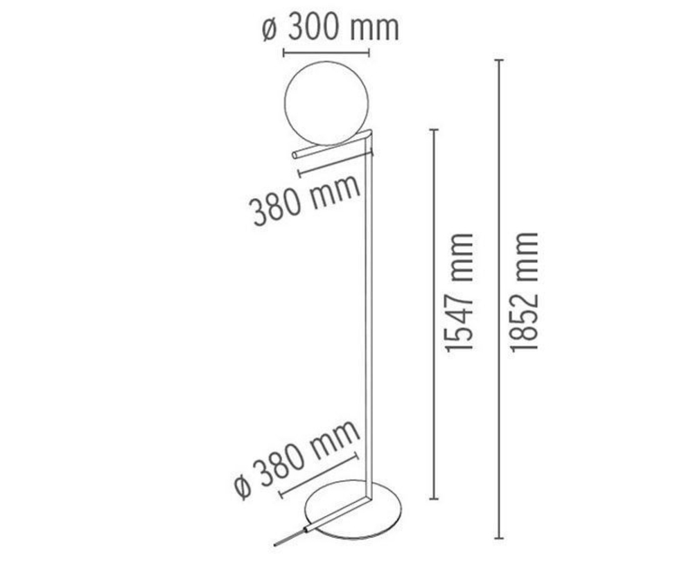 Flos IC Lights F2 vloerlamp - 11