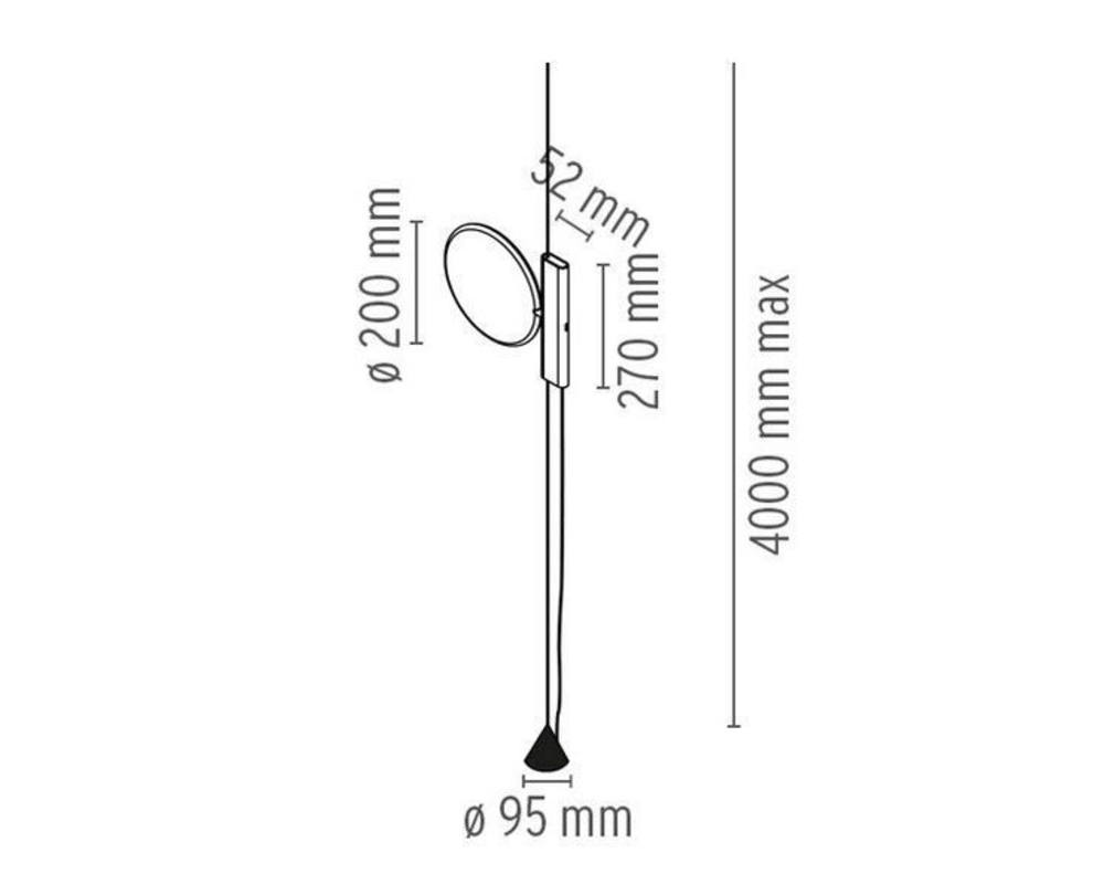 Flos OK hanglamp LED - 3