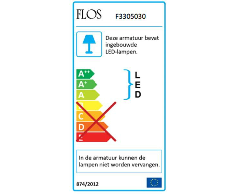 Flos Kelvin F vloerlamp LED - 8