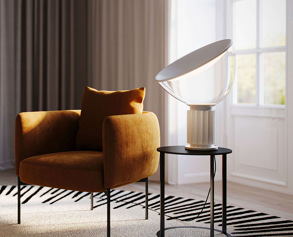 Flos Taccia tafellamp Glass LED - 5