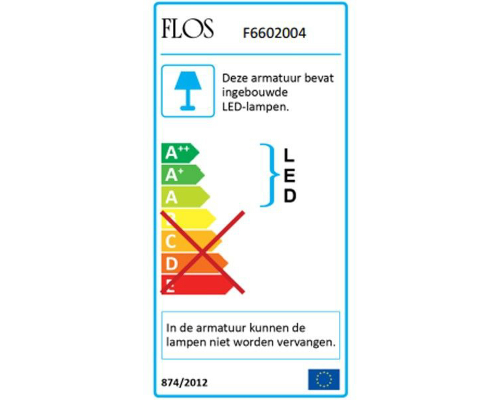 Flos Taccia tafellamp Glass LED - 15