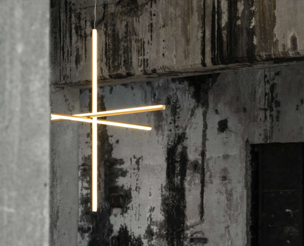 Flos Coordinates C4 long plafondlamp LED - 5