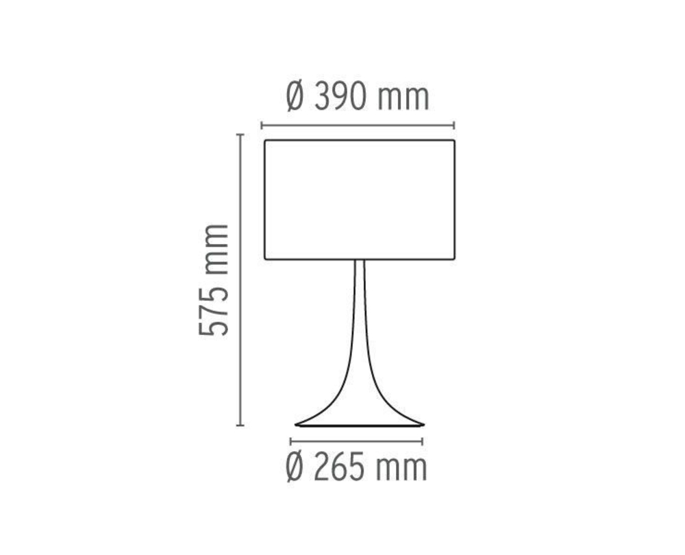 Flos Spun Light T1 tafellamp - 12
