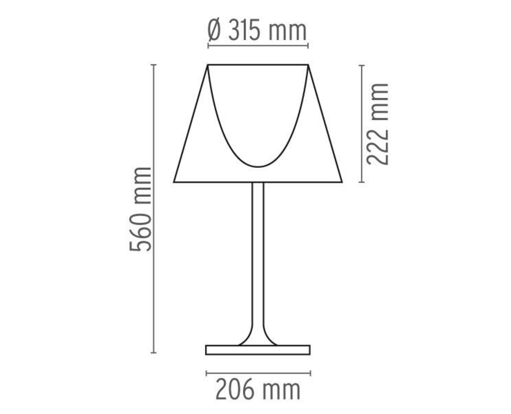 Flos Ktribe T1 tafellamp glas - 6