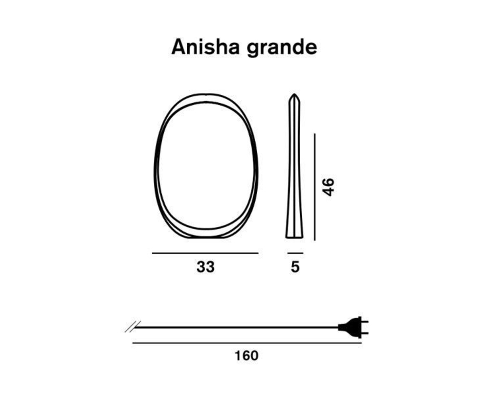 Foscarini Anisha tafellamp LED - 3