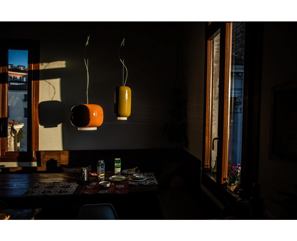Foscarini Chouchin 2 hanglamp groen - 7