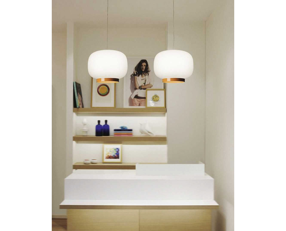 Foscarini Chouchin Reverse 1 hanglamp LED niet dimbaar oranje - 3