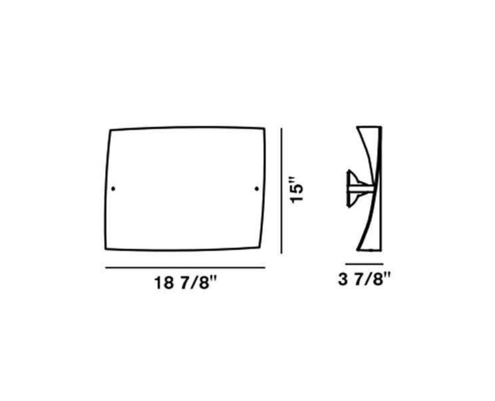 Foscarini Folio wandlamp grande - 2
