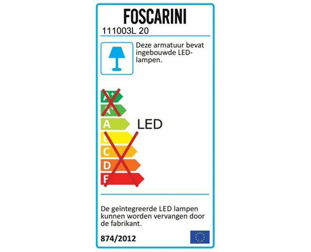 Foscarini Mite vloerlamp LED - 4