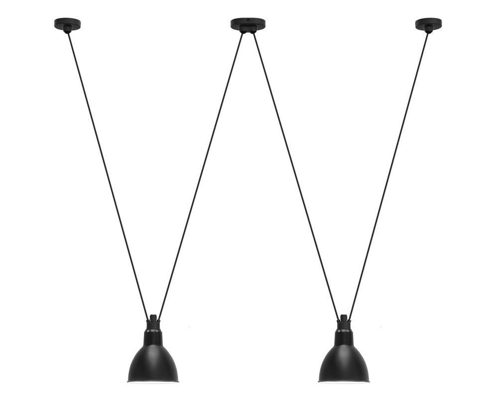 DCW éditions Les Acrobates de Gras N324 XL hanglamp zwart - 1