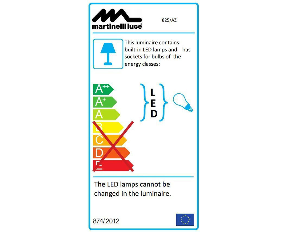 Martinelli Luce Cyborg tafellamp LED 3000K - 8