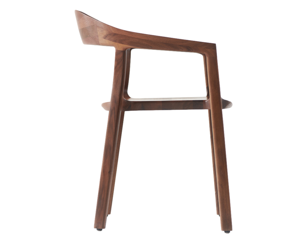 Artisan Tara stoel (massief notenhout) - 3