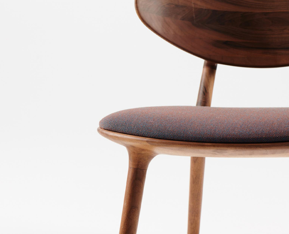 Artisan WU Lounge fauteuil (noten / gestoffeerd remix 3 kvadrat) - 3