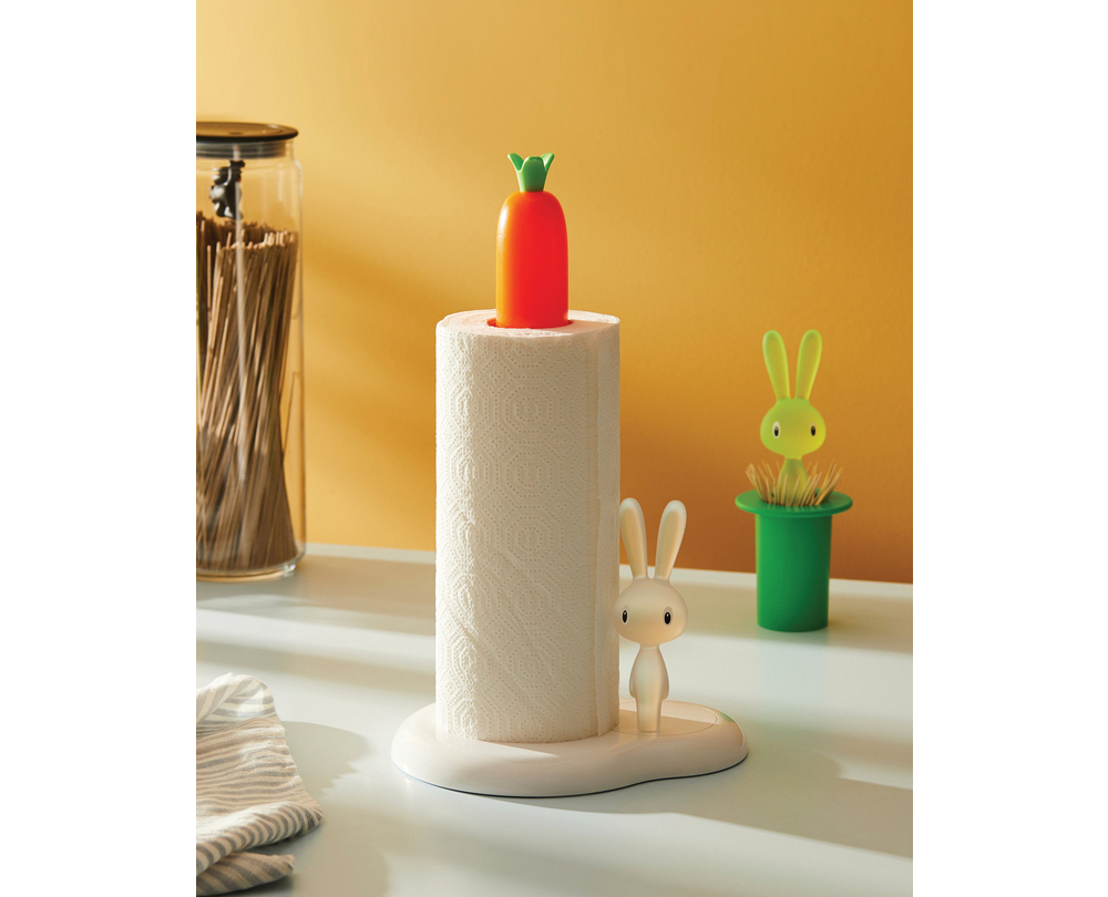 Alessi Bunny & Carrot keukenrolhouder - 5
