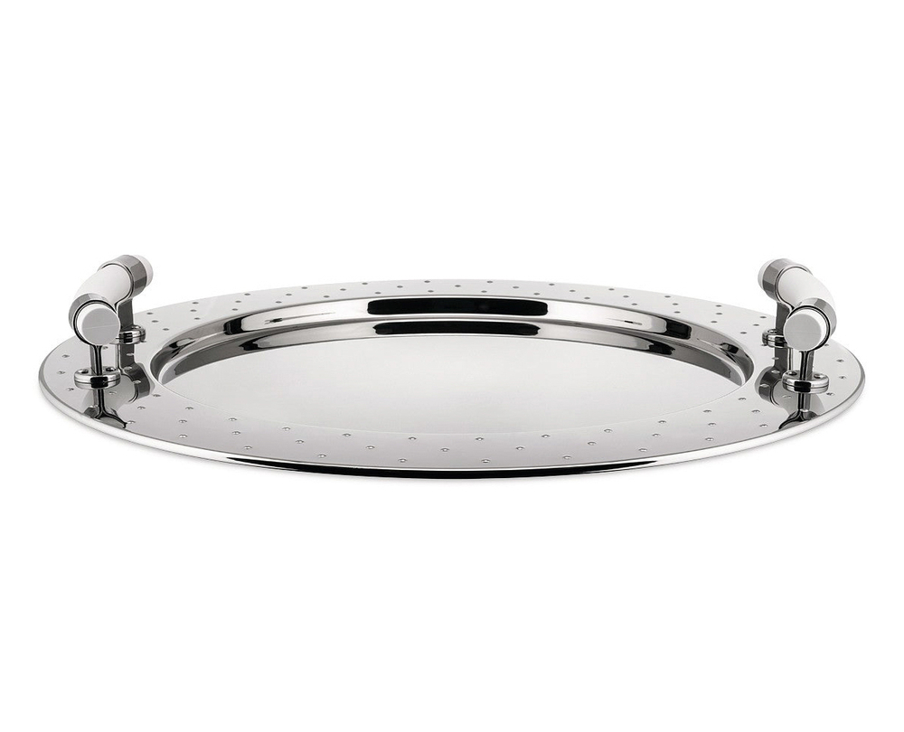 Alessi MGVASS rond dienblad met handvaten - 1