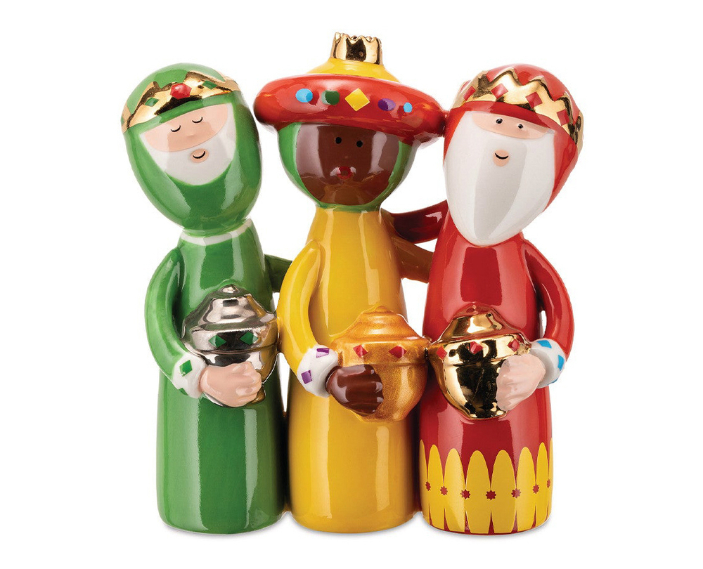 Alessi Uno, Due, Tre Re Magi - kerstbeeldje - 1