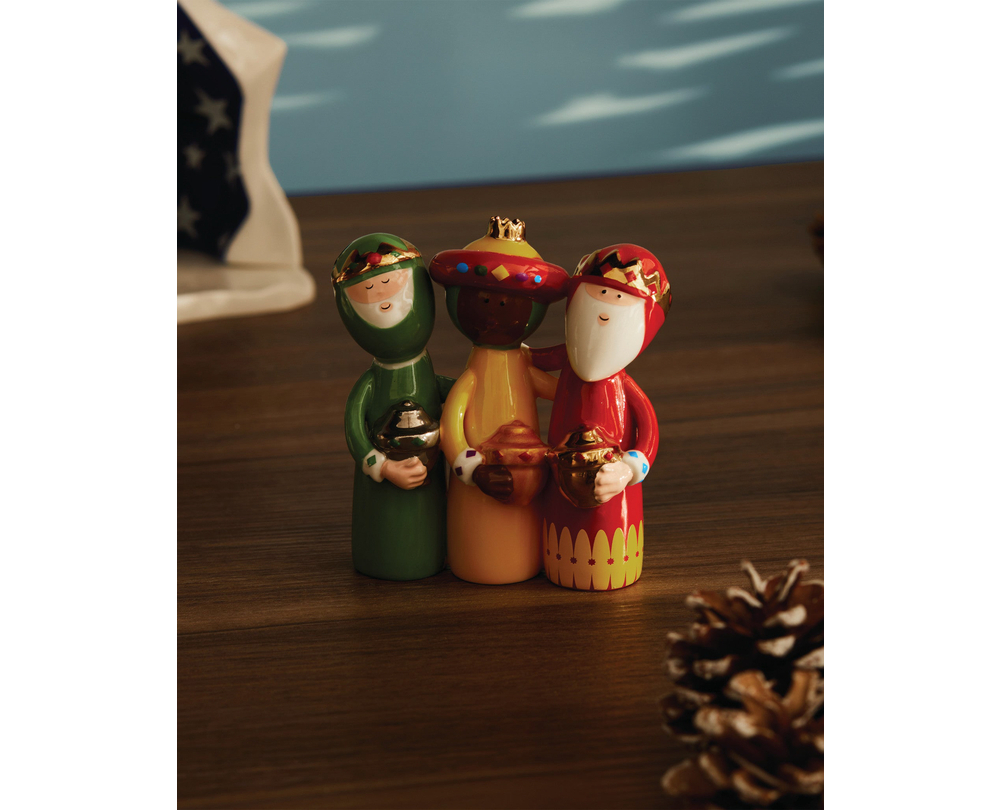 Alessi Uno, Due, Tre Re Magi - kerstbeeldje - 2