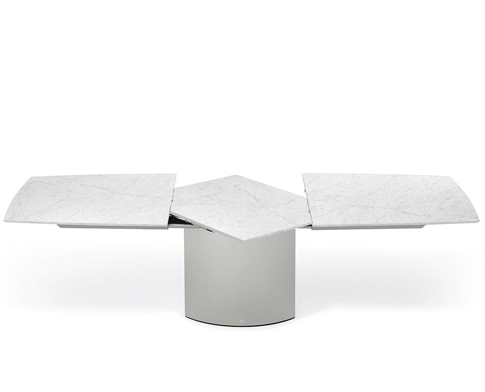 Draenert 1224 Adler 2 tafel in natuursteen Bianco Carrara - 1