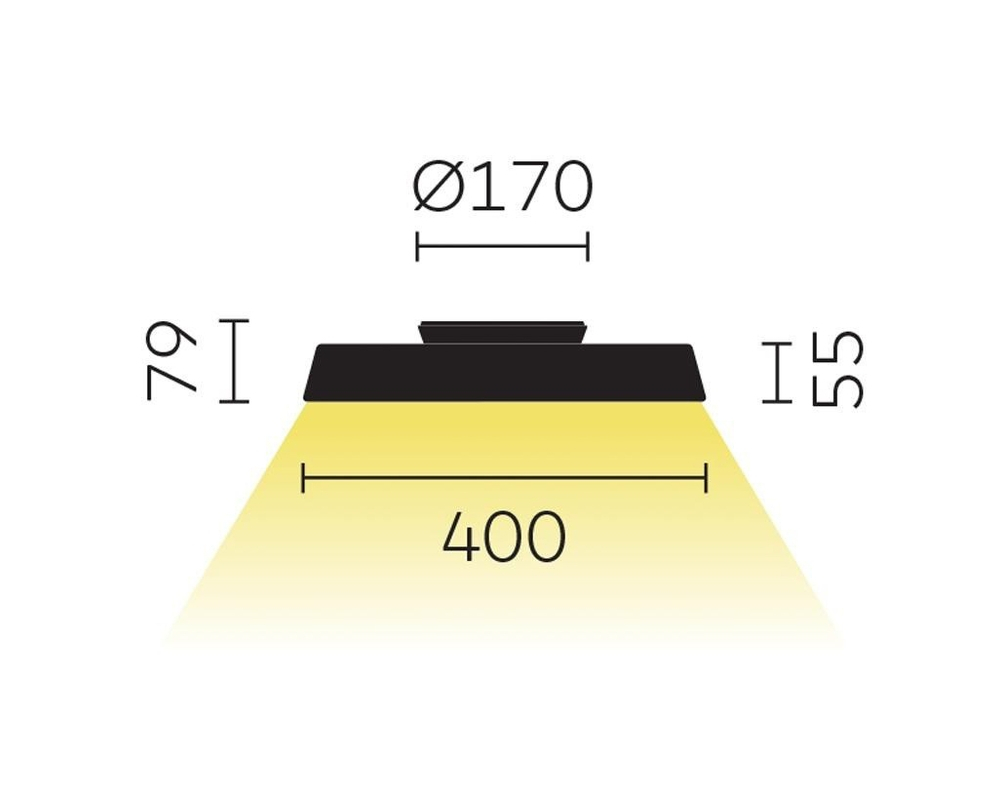 Belux Koi-S LED - Plafondlamp - 2