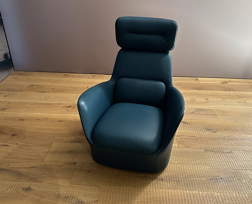 de Sede DS-110 fauteuil met hocker - 4