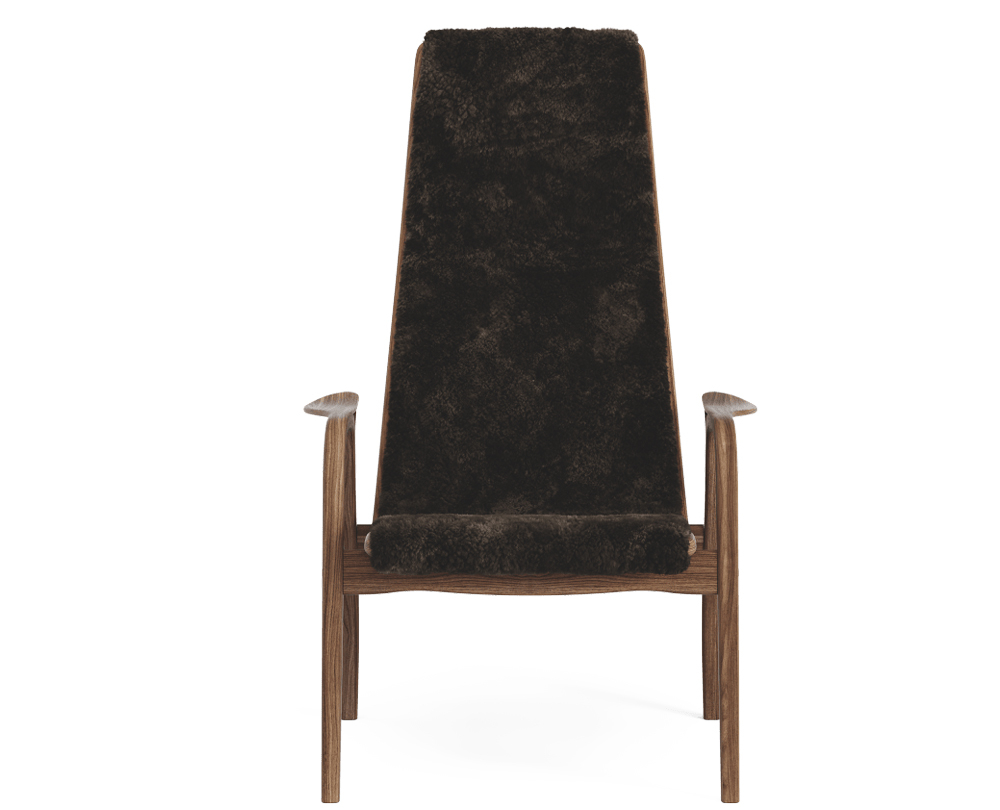 Swedese Lamino Fauteuil walnotenhout naturel gelakt - 4