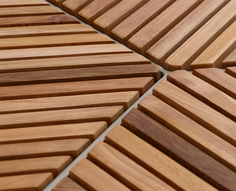 Vipp 716 Open-Air Teak Coffee salontafel Ø90 - 10