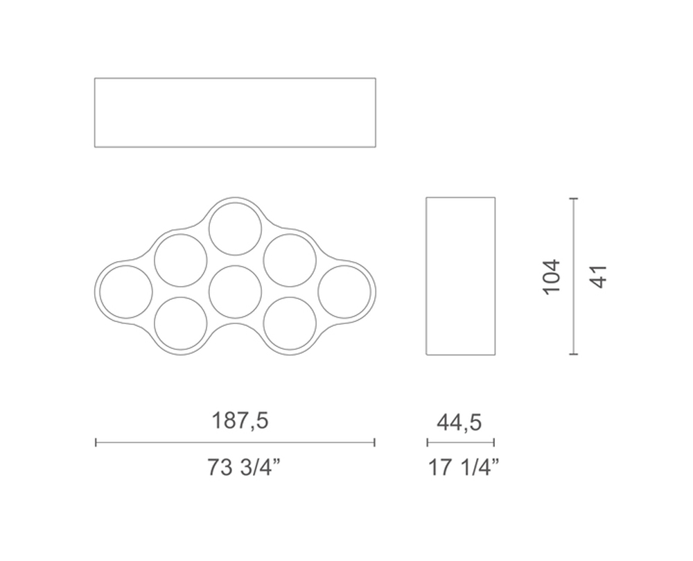 Cappellini Cloud Boekenkast - C5_1 - 9
