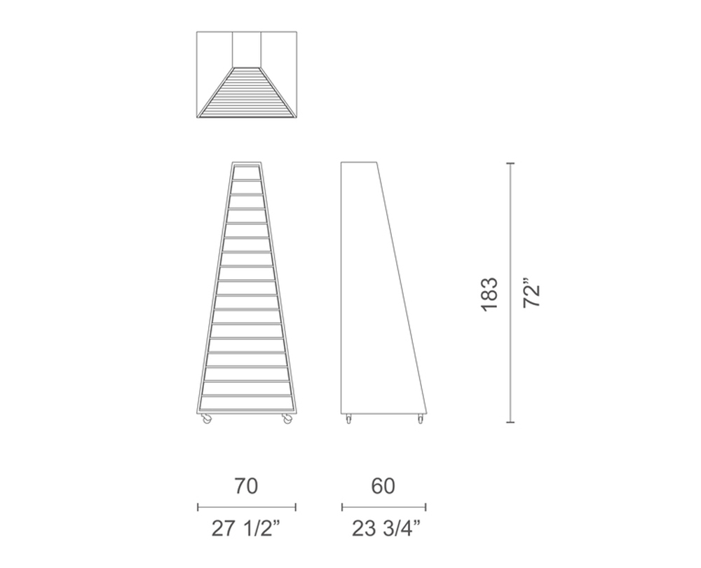 Cappellini Pyramid Ladekast - PC_16 - 3