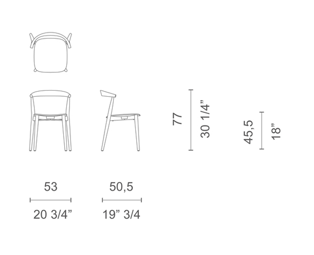 Cappellini Newood Light Stoel - NWL1 - 4