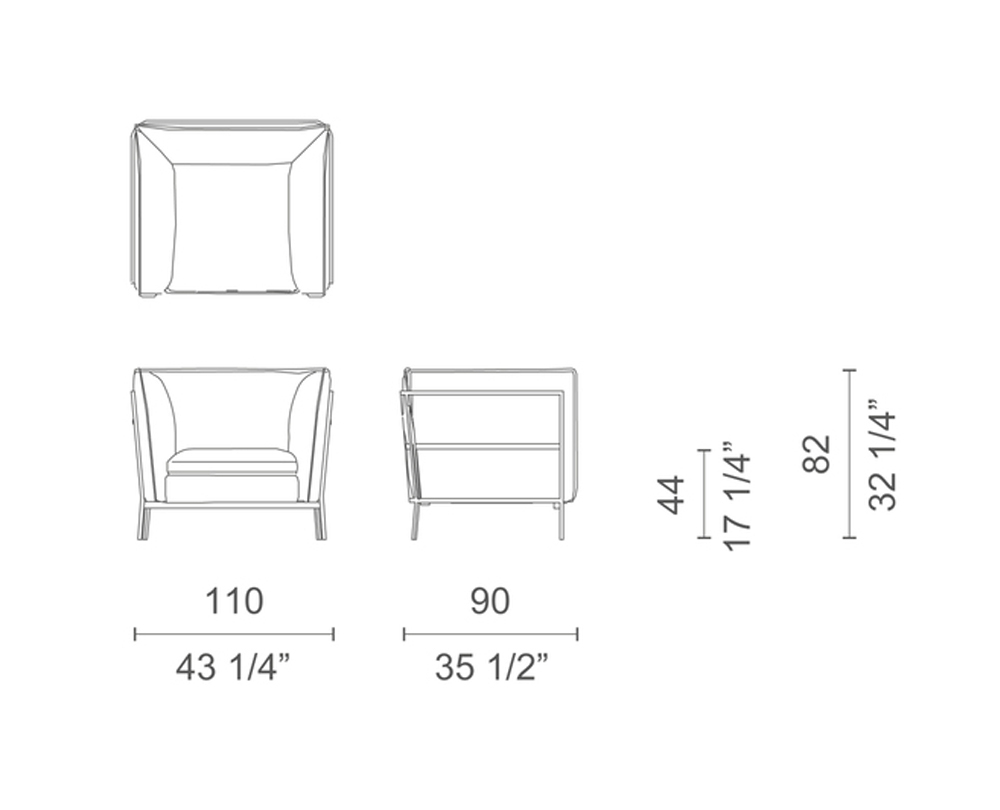 Cappellini Basket Armleunstoel - BKT1 - 5