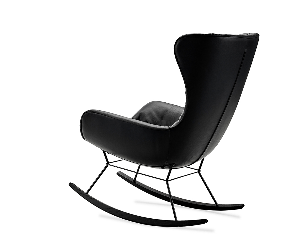 Freifrau Leya Rocking Wingback stoel - 6