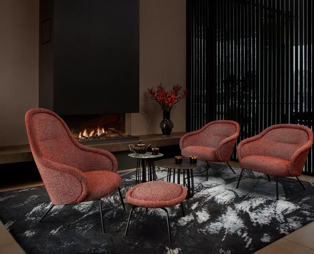 Freifrau Ona Lounge Stoel hoog - 11