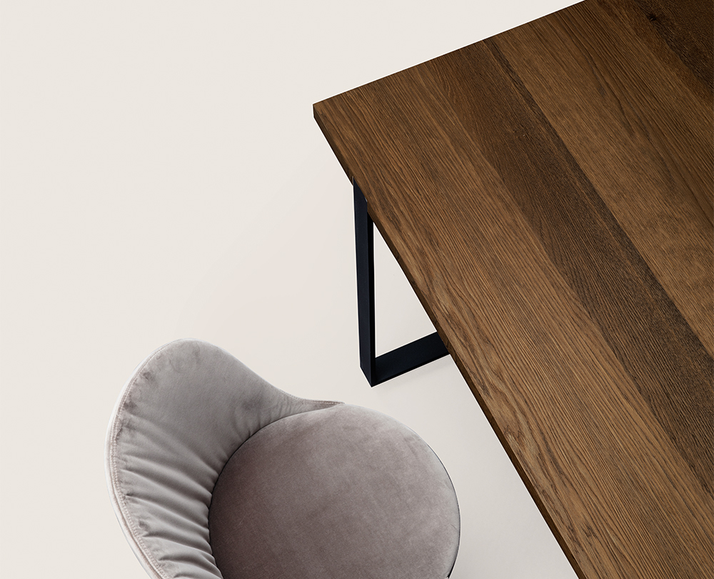 Janua S700 tafel geolied en gerookt natuurlijk eikenhout - 2