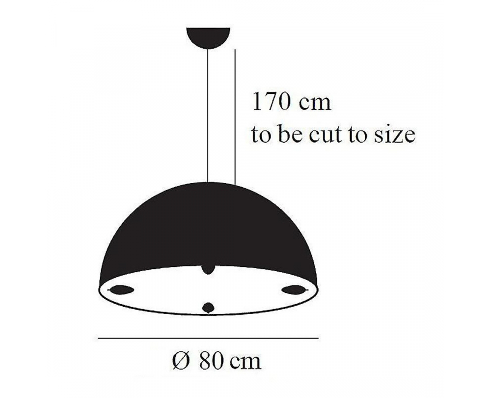 Catellani & Smith Stchu-Moon 02 hanglamp Ø80cm - 5