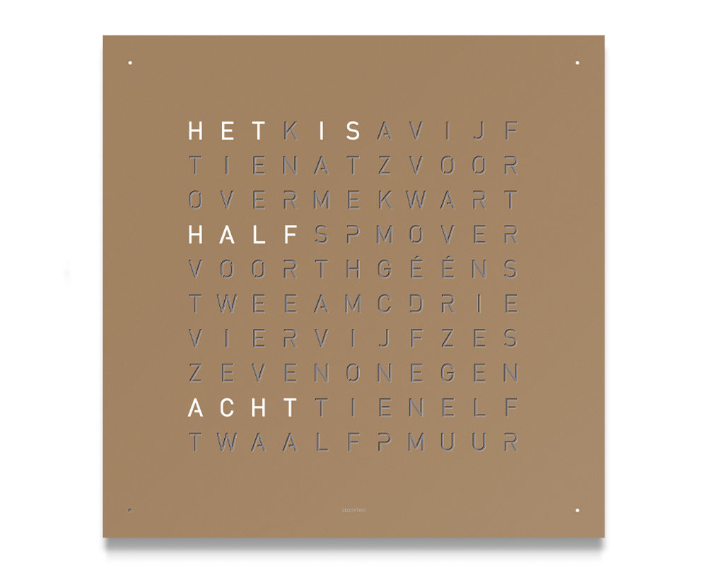 Qlocktwo frontpanelen 45 cm - 10