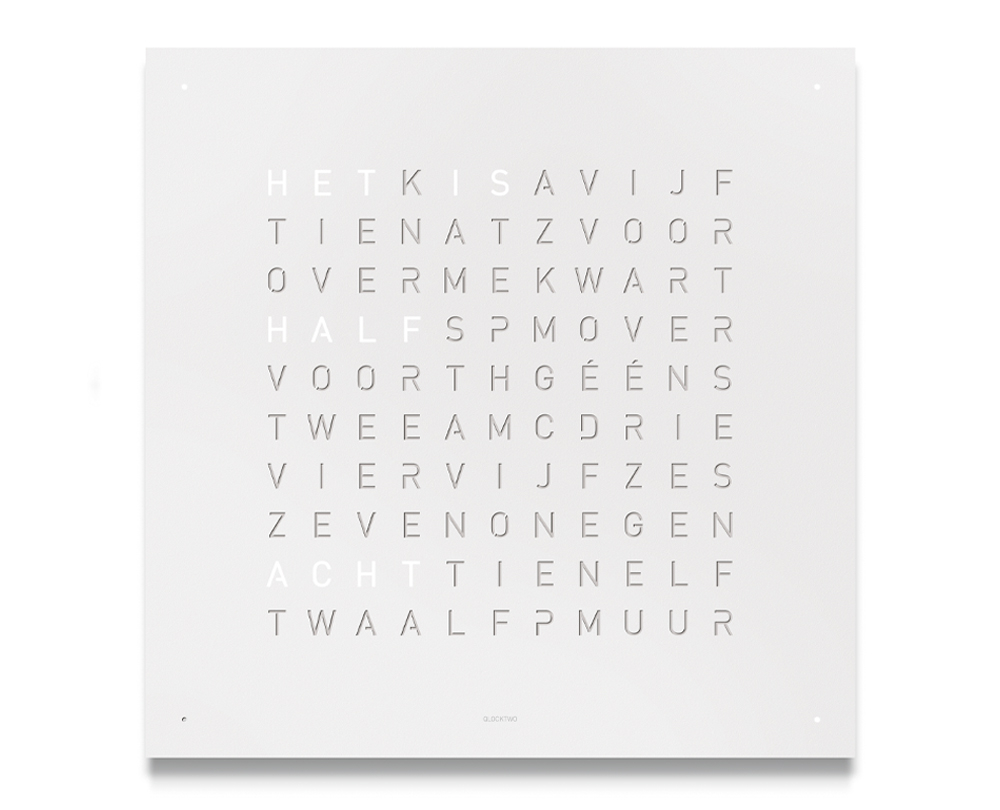 Qlocktwo frontpanelen 45 cm - 13