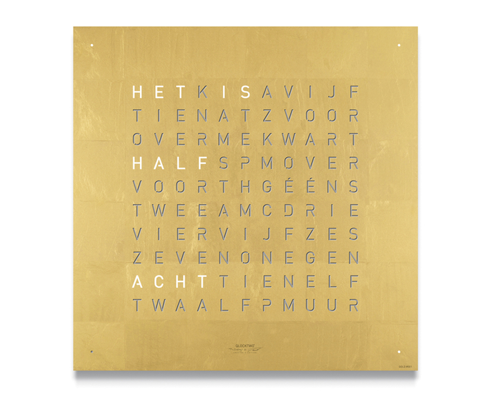 Qlocktwo frontpanelen 45 cm - 8
