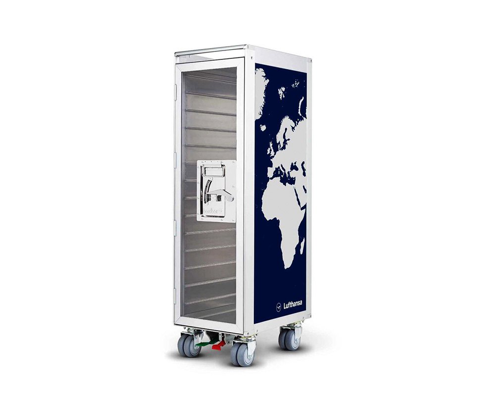 Bordbar Lufthansa globe trolley - 2