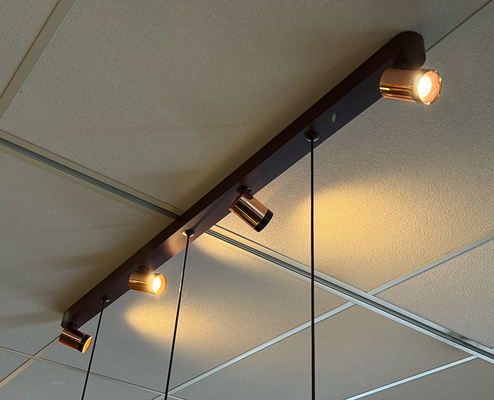 GRAU Set Trace 7/190 Marroon plafondlamp - 4