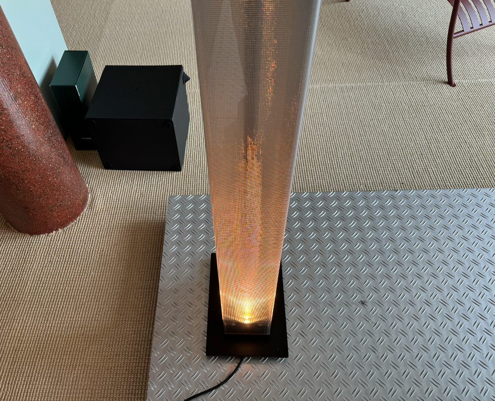 Belux Twilight LED acryl-glas zwart vloerlamp dim-to-warm - 4