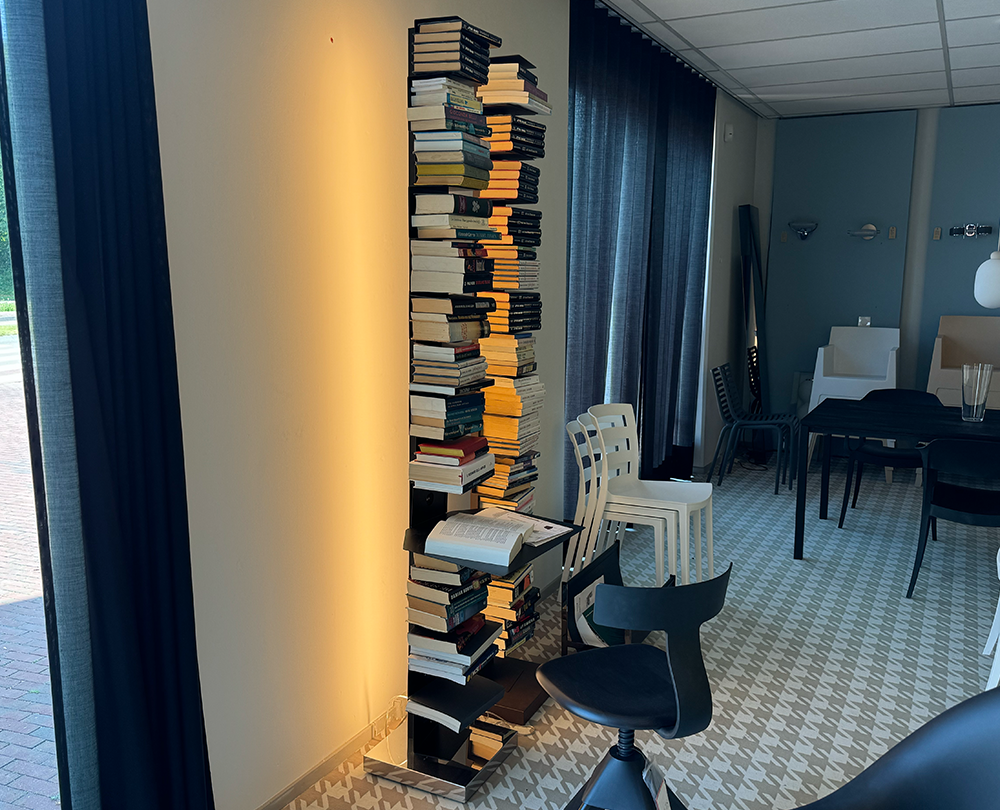 Opinion Ciatti Ptolomeo Luce boekenzuil zwart met LED - 3