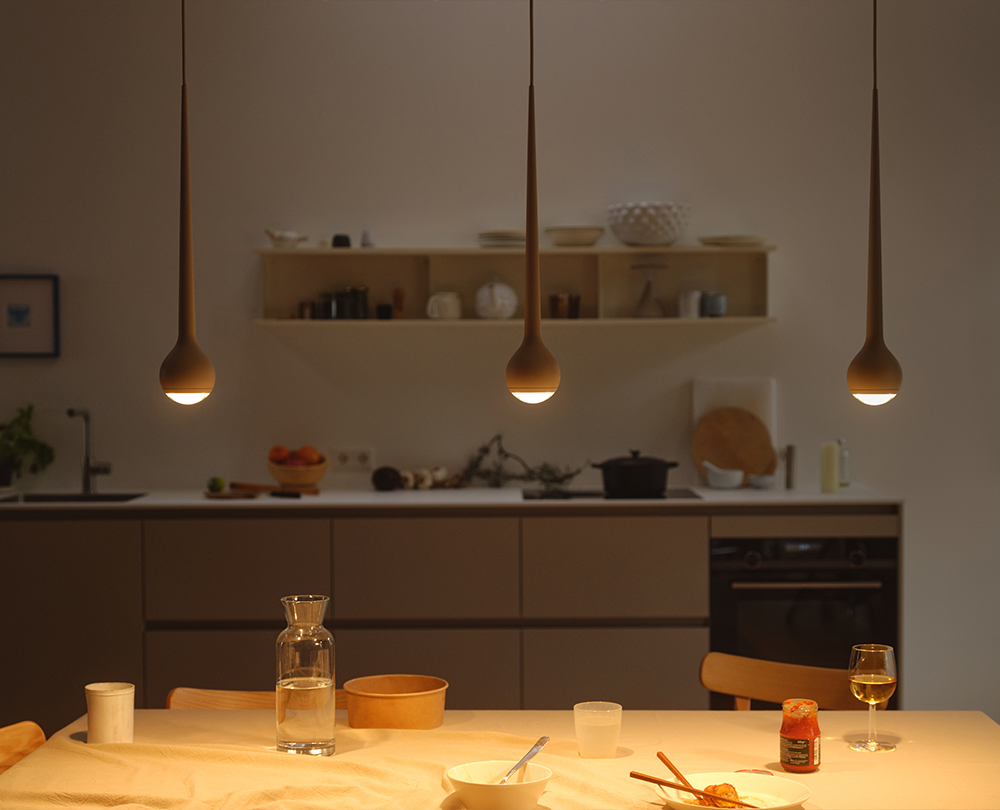 GRAU Falling Sun Trace hanglamp sandwhite met casambi - 10