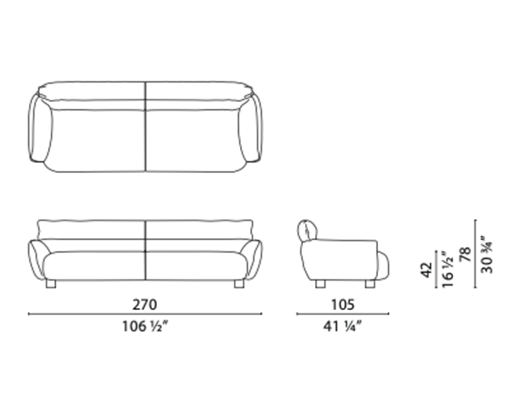 Cappellini Lud'o Sofa Bank - 8