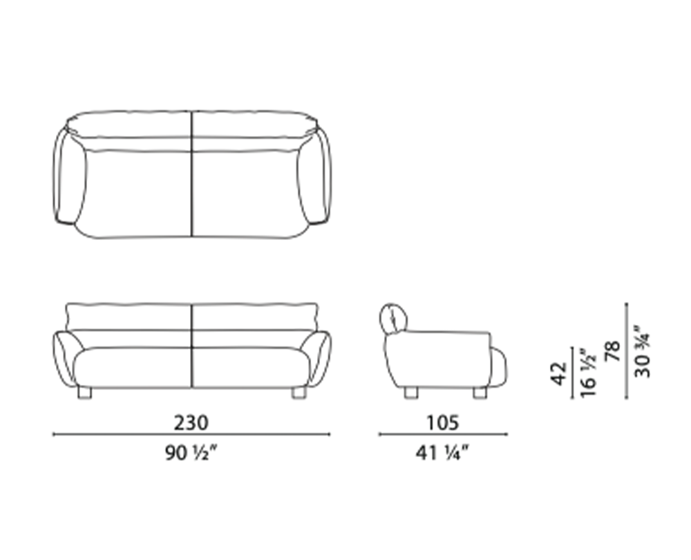 Cappellini Lud'o Sofa Bank - 7