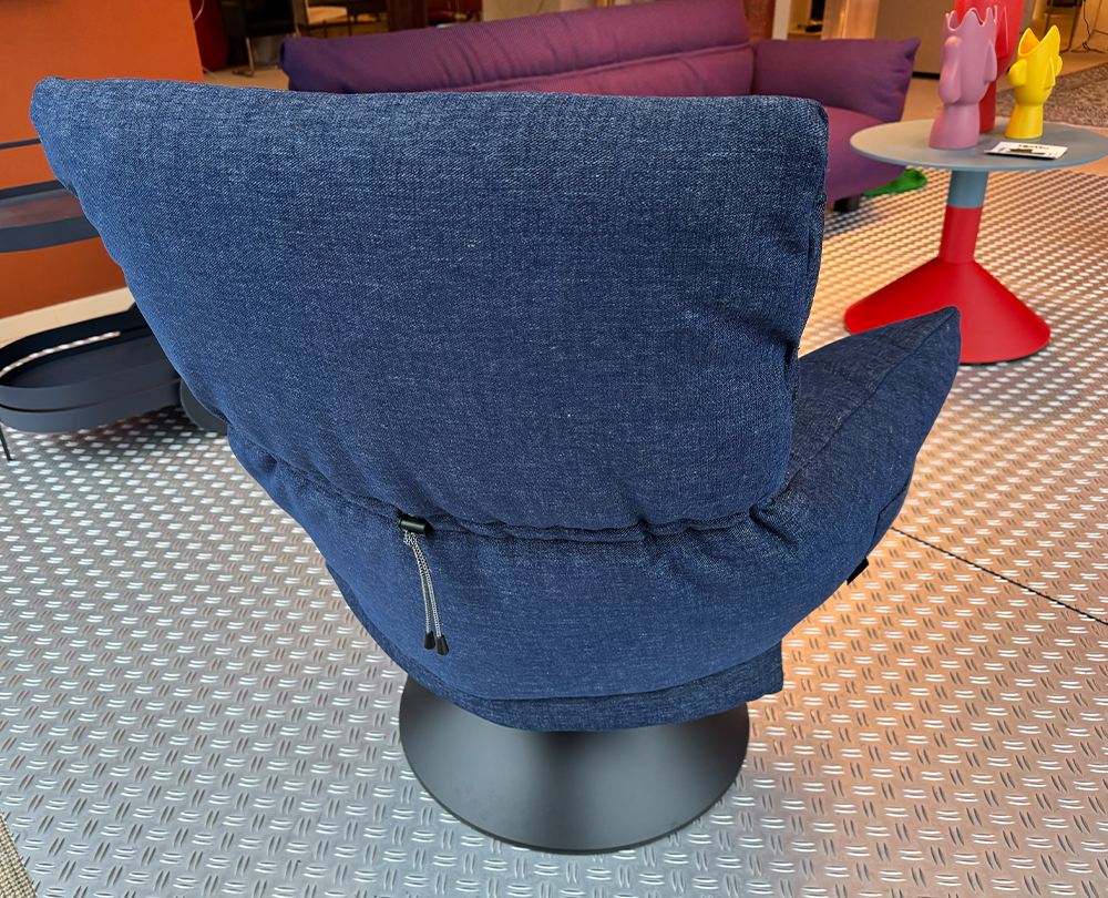 Cappellini Lud'o Lounge Fauteuil LU2 in Denim 005 - 4