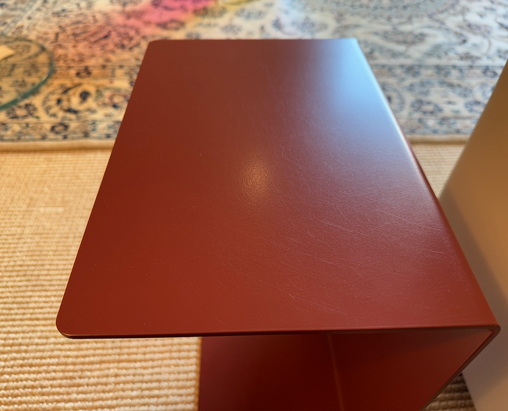 Classicon Diana C bijzettafel coral red - 5