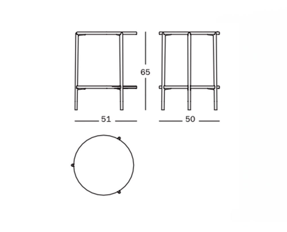 Magis Tambour Table hoog - 4
