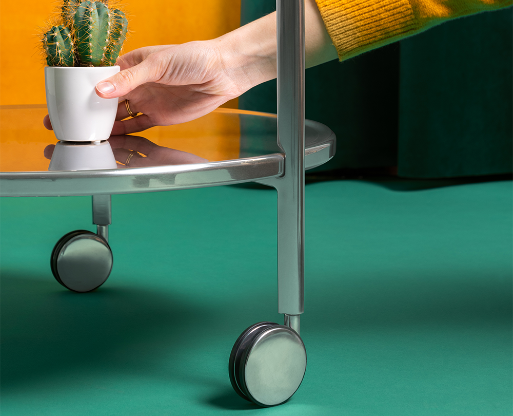 Magis Tambour Table hoog met wielen - 5