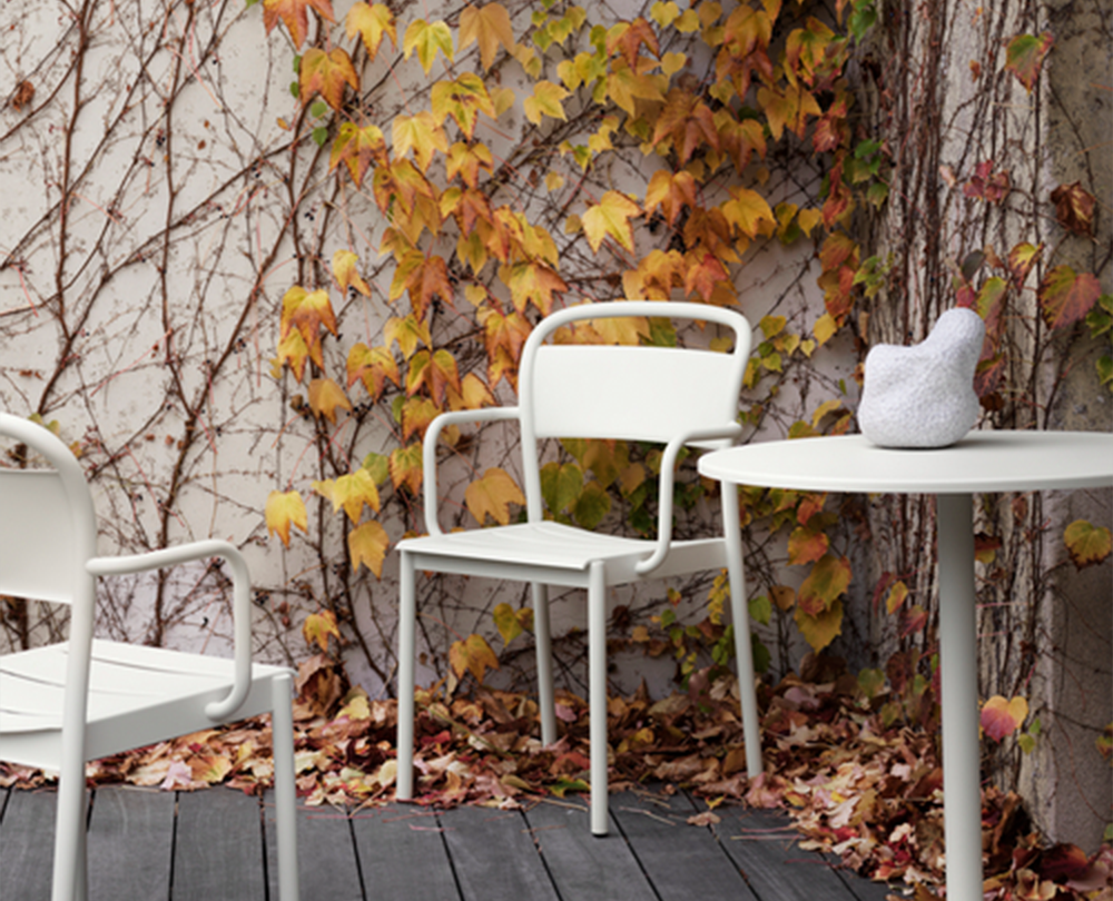Muuto Linear Steel bistro round tafel - 7