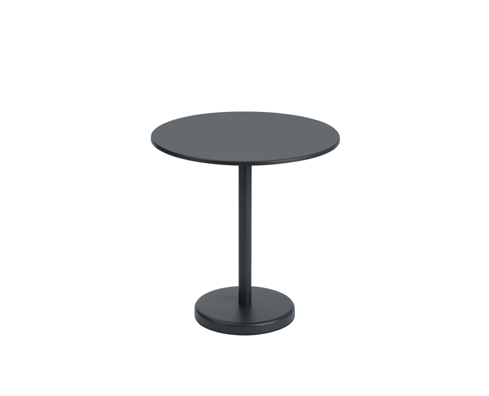 Muuto Linear Steel bistro round tafel - 1